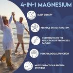 Grounded 500mg 4-in-1 Vegan Magnesium Tablets