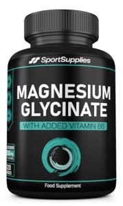 Magnesium Glycinate 1500mg with Vitamin B6, 120 Capsules