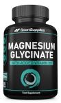 Magnesium Glycinate 1500mg with Vitamin B6, 120 Capsules
