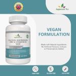 Calcium Magnesium Zinc Vitamin D K2 Supplement 180 Tablets