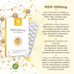 Healthspan MSM 1,000mg with Manganese Tablets