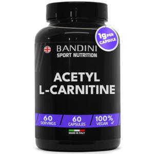 Bandini® Acetyl L-Carnitine 1000mg Vegan Capsules