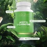 Lily Green Acetyl l-Carnitine 1000mg Capsules