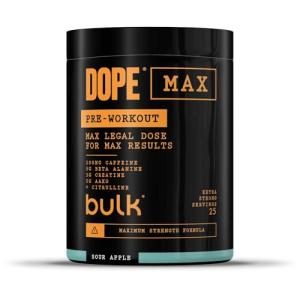 Bulk Dope Max Pre-Workout Powder - Sour Apple