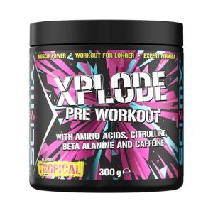 SCI-MX X-PLODE Pre-Workout Tropical Flavor 300g