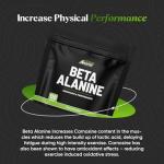 Beta Alanine 1500mg - 120 Capsules for Energy