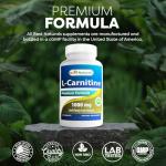 Best Naturals L-Carnitine 1000mg, 60 Caps