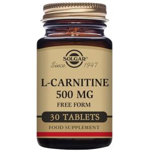 Solgar L-Carnitine 500 mg Tablets - 30 Count