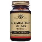 Solgar L-Carnitine 500 mg Tablets - 30 Count