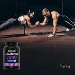 Bandini L-Carnitine 3000 Veggie Capsules - 180 Count