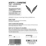 Premium Vegan Acetyl L-Carnitine Powder 100g