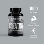 Warrior Creatine Monohydrate Tablets – 3000mg – 60 Capsules