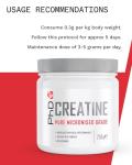 PhD Nutrition Micronised Creatine Monohydrate Powder, 250g
