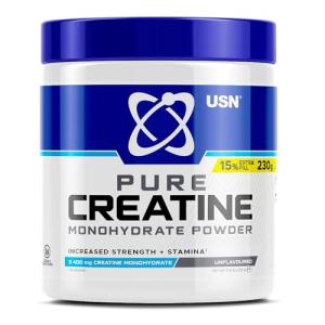 USN Pure Micronised Creatine Powder, 230g