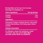 Warrior Creatine and Collagen Powder 270g