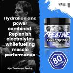 Warrior Creatine Monohydrate with Electrolytes 360g