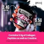 Warrior Creatine and Collagen Powder 270g