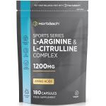 L Arginine & L Citrulline 1200mg Vegan Capsules