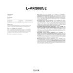 L-Arginine Powder, 100g - Bulk Supply
