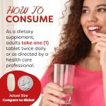 L-Arginine L-Citrulline Complex 1000 mg - 120 Tablets