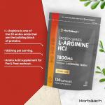 L-Arginine 1800mg Capsules for Workout Support