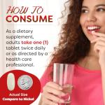 L-Arginine L-Citrulline Complex 1000 mg Tablets