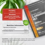 L-Arginine 1800mg Capsules for Workout Support