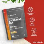 L-Arginine 1800mg Capsules for Workout Support
