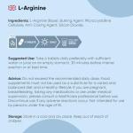 L Arginine 4000mg - 360 Vegan Tablets