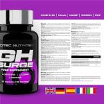 Scitec Nutrition GH Surge Food Supplement Capsules, 90 Count