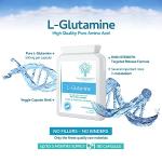 L-Glutamine 500mg - Pure Amino Acid Capsules