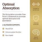 Solgar L-Glutamine 1000 mg Tablets - 60 Count