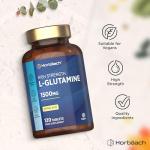 L-Glutamine 1500mg Tablets - 120 Count