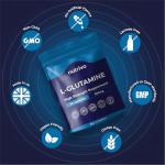 L-Glutamine Capsules 800mg for Muscle and Gut Health