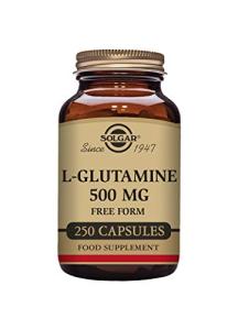 Solgar L-Glutamine 500mg Vegetable Capsules - 250 Pack
