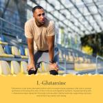 Solaray L-Glutamine 100 Vegan Capsules for Recovery