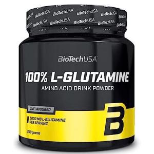 BioTechUSA 100% L-Glutamine 5,000mg Unflavored 500g
