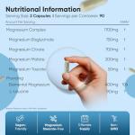 Magnesium Glycinate 4-in-1 Complex - 180 Capsules