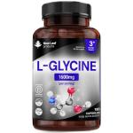 L-Glycine Vegan Capsules - 180 Count, 1600mg