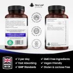 L-Glycine Vegan Capsules - 180 Count, 1600mg