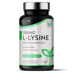L-Lysine 1100mg Vegan Tablets for Cold Sores
