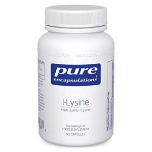 Pure Encapsulations L-Lysine 500mg - 90 Veggie Caps