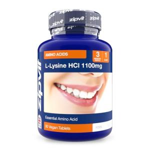 Zipvit L Lysine 1100mg Vegan Tablets, 90 Count