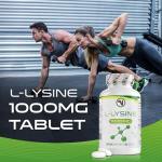L-Lysine 1000mg Tablets - Easy to Swallow