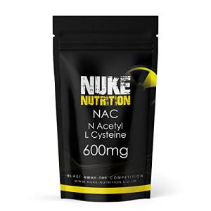 Nuke Nutrition NAC 600mg - High Strength Vegan Capsules