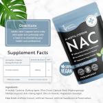 NAC 1200mg Vegan Capsules – 120 Count Supply