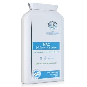 N-Acetyl Cysteine 600 mg Vegan Capsules 120 Count