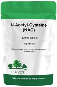 ECO-VITS N-Acetyl-Cysteine 1200mg 60 Tablets