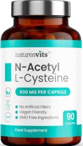 NAC Supplement 600mg - Vegan N-Acetyl-Cysteine Capsules