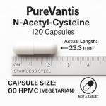 NAC 600mg - 120 Capsules for Antioxidant Support